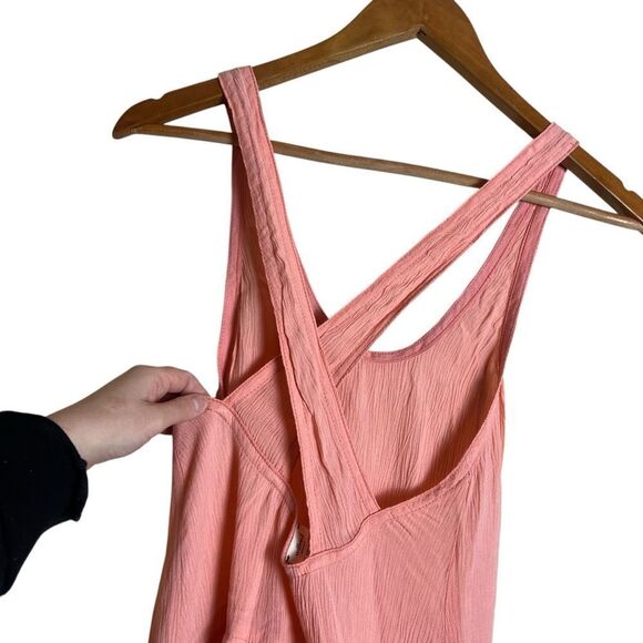 Wilfred coral criss cross slip dress. Size xs - Picture 7 of 8